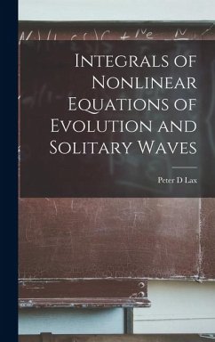 Cover Integrals of Nonlinear Equations of Evolution and Solitary Waves
