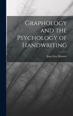 Cover Graphology and the Psychology of Handwriting