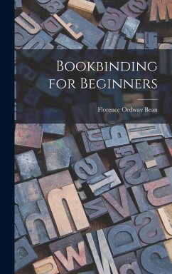 Cover Bookbinding for Beginners