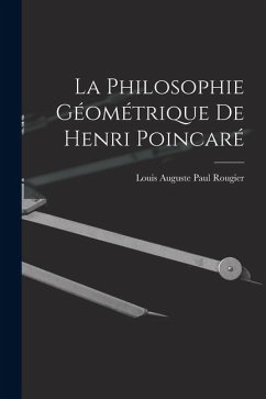 Cover La philosophie géométrique de henri Poincaré
