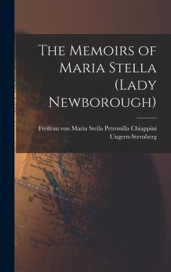 Cover The Memoirs of Maria Stella (Lady Newborough)