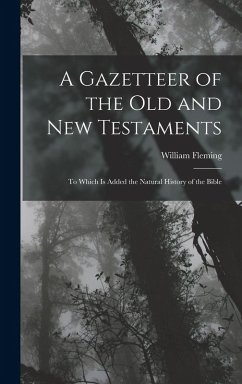Cover A Gazetteer of the Old and New Testaments