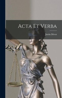 Cover Acta Et Verba