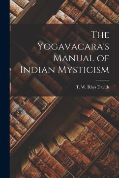 Cover The Yogavacara's Manual of Indian Mysticism