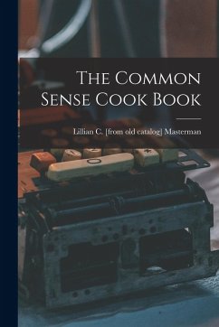 Cover The Common Sense Cook Book