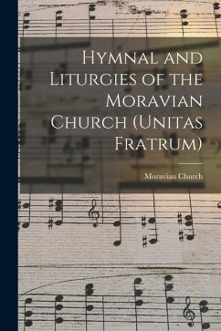 Cover Hymnal and Liturgies of the Moravian Church (Unitas Fratrum)