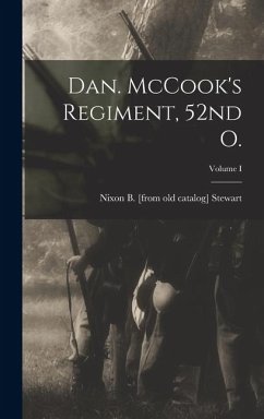 Cover Dan. McCook's Regiment, 52nd O.; Volume I