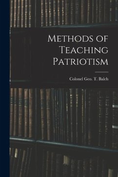 Cover Methods of Teaching Patriotism
