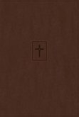 Niv, Thinline Bible, Large Print, Leathersoft, Brown, Red Letter, Thumb Indexed, Comfort Print