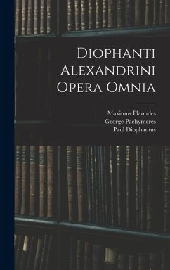 Cover Diophanti Alexandrini Opera Omnia
