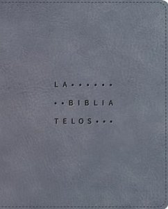 Nvi, La Biblia Telos Para Jóvenes, Revisión 2022, Leathersoft, Gris, Comfort Print - Nueva Versión Internacional