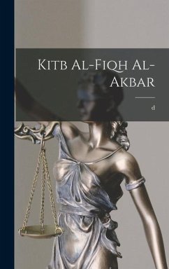 Kitb al-fiqh al-akbar - Ab Anfah, D or