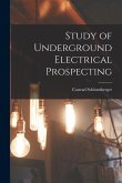 Study of Underground Electrical Prospecting