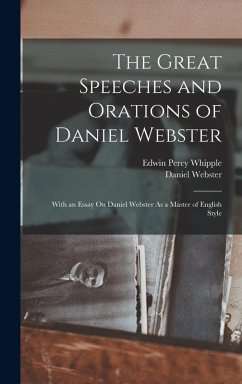 Cover The Great Speeches and Orations of Daniel Webster