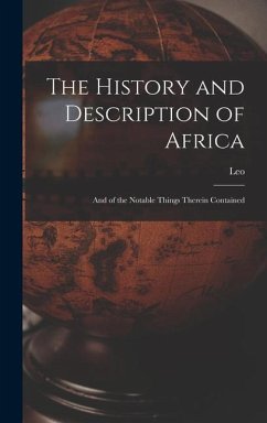 The History and Description of Africa - Leo