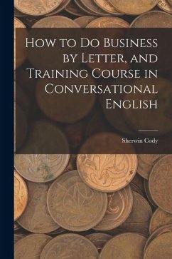 Cover How to Do Business by Letter, and Training Course in Conversational English