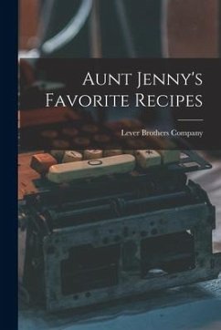 Aunt Jenny's Favorite Recipes - Company, Lever Brothers