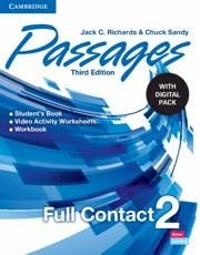 Passages Level 2 Full Contact with Digital Pack - Richards, Jack C; Sandy, Chuck