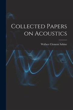 Cover Collected Papers on Acoustics