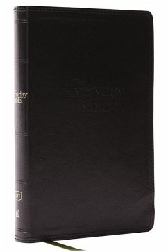 KJV, The Everyday Bible, Black Leathersoft, Red Letter, Comfort Print - Thomas Nelson