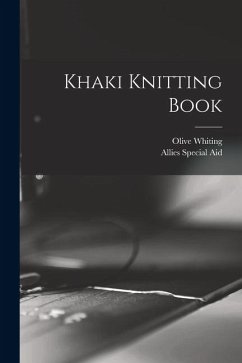 Cover Khaki Knitting Book