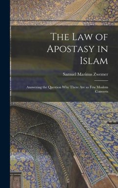 The law of Apostasy in Islam - Marinus, Zwemer Samuel