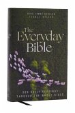 KJV, The Everyday Bible, Hardcover, Red Letter, Comfort Print