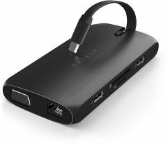 Satechi USB-C On-the-Go Multiport Adapter Black