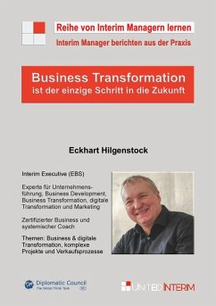 Cover Business Transformation ist der einzige Weg in die Zukunft (eBook, ePUB)