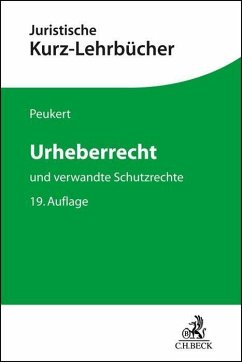 Urheberrecht - Hubmann, Heinrich;Rehbinder, Manfred;Peukert, Alexander