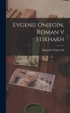 Evgenii Oniegin. Roman v stikhakh