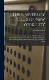 The University Club Of New York City