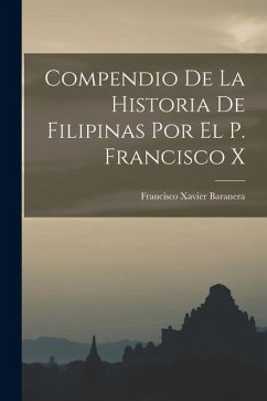 Cover Compendio de la Historia de Filipinas por el P. Francisco X