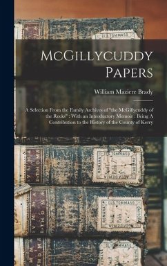 Cover McGillycuddy Papers