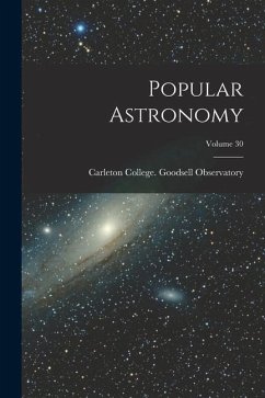 Popular Astronomy; Volume 30