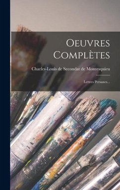 Cover Oeuvres Complètes: Lettres Persanes...