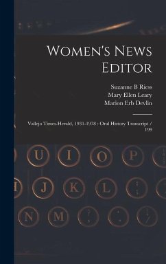 Women's News Editor - Riess, Suzanne B; Leary, Mary Ellen; Devlin, Marion Erb