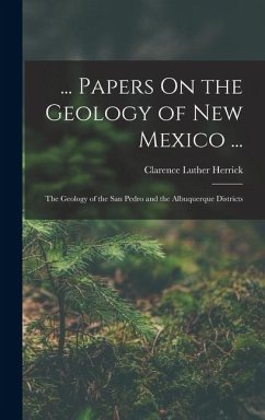 Cover ... Papers On the Geology of New Mexico ...