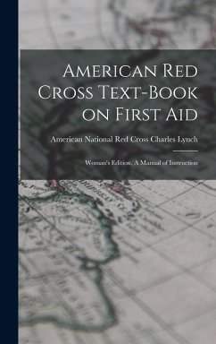 Cover American Red Cross Text-Book on First Aid