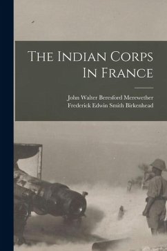 Cover The Indian Corps In France
