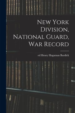 Cover New York Division, National Guard, war Record