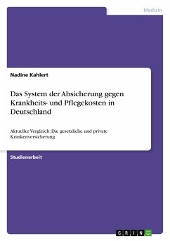 Das System der Absicherung gegen Krankheits- und Pflegekosten in Deutschland