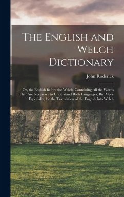 Cover The English and Welch Dictionary