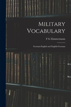 Cover Military Vocabulary: German-English and English-German