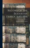 Record Of The Bodurtha Family, 1645-1896