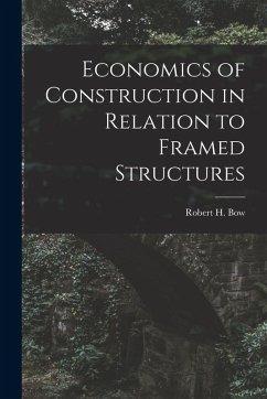 Cover Economics of Construction in Relation to Framed Structures