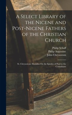 Cover A Select Library of the Nicene and Post-Nicene Fathers of the Christian Church