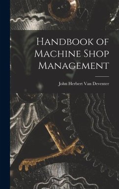 Cover Handbook of Machine Shop Management