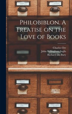 Cover Philobiblon. A Treatise on the Love of Books