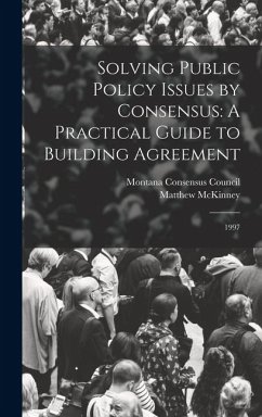 Cover Solving Public Policy Issues by Consensus